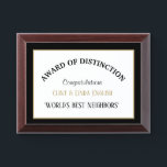 World's Best Neighbors Award Plaque<br><div class="desc">Fun gift for neighbors</div>
