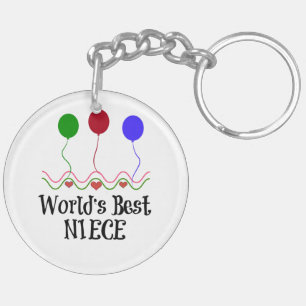 World's Best Niece Keychain