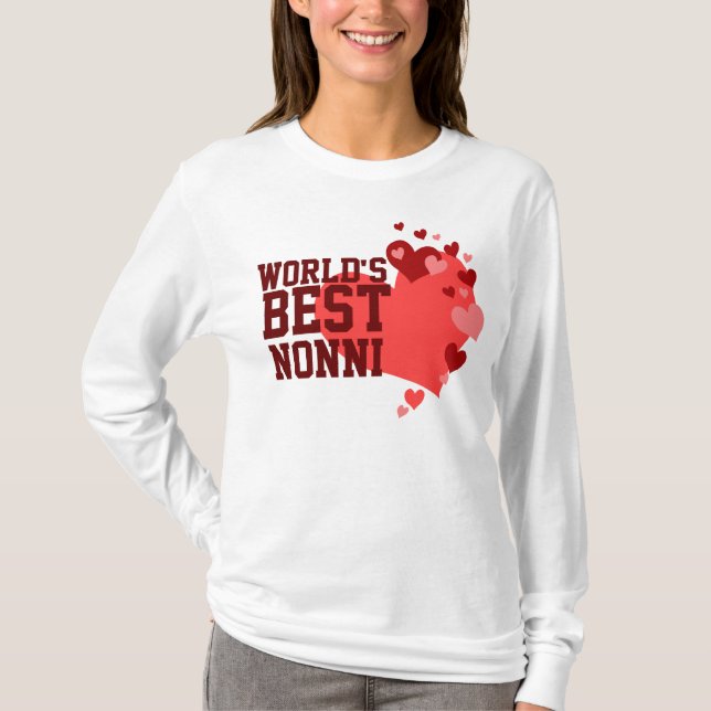 World's Best Nonni T-Shirt (Front)