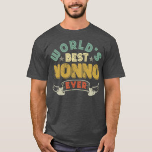 World's Best Nonno Ever Funny Italian Grandpa T-Shirt