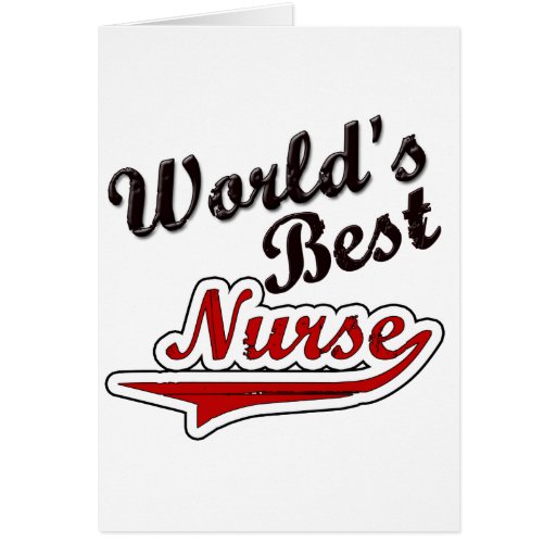 World's Best Nurse Card | Zazzle