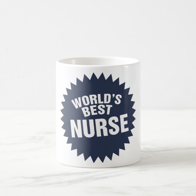 World's Best Nurse Coffee Mug (Center)