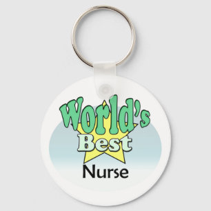 World's Best Nurse Keychain