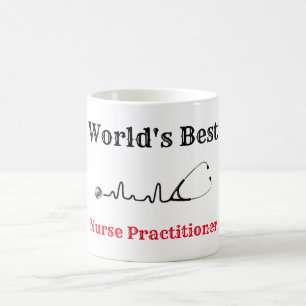 World's Best Nurse Practitioner, Stethoscope Coffee Mug
