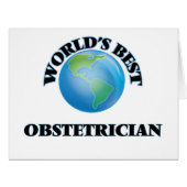 World's Best Obstetrician (Front Horizontal)