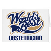 Worlds Best Obstetrician (Front Horizontal)