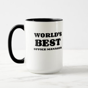 WORLD'S BEST OFFICE MANAGER MUG