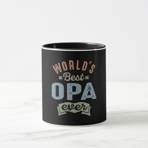 Worlds Best Opa Mug