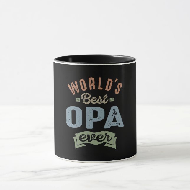 Worlds Best Opa Mug (Center)