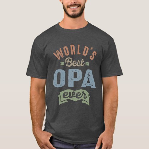 Worlds Best Opa T_Shirt