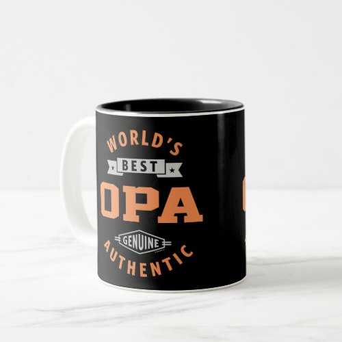 Worlds Best Opa Two_Tone Coffee Mug