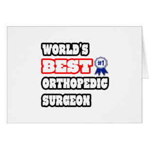 World's Best Orthopedic Surgeon Cards