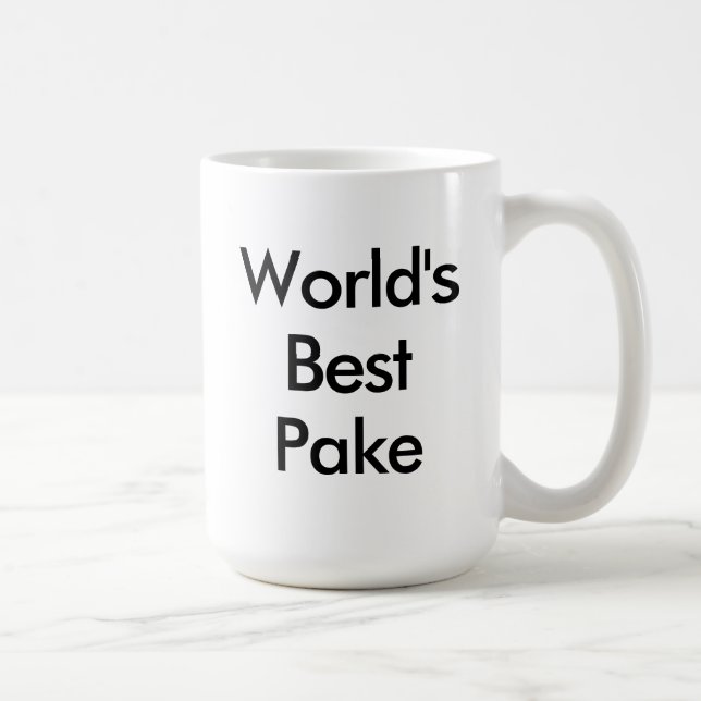 World's Best Pake - Frisian Flag mug (Right)