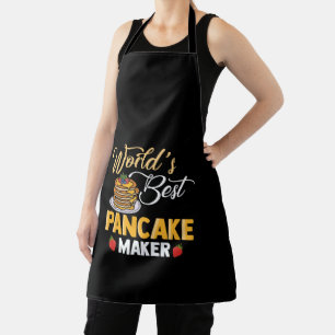 World's Best Pancake Maker Cute Morning Food Apron