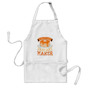 World's Best Pancake Maker - Funny Pancake Maker Adult Apron