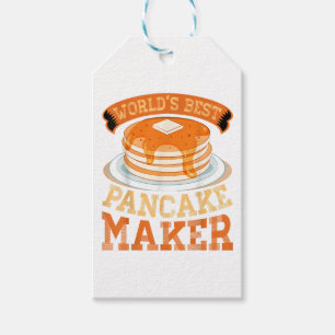 World's Best Pancake Maker - Funny Pancake Maker Gift Tags