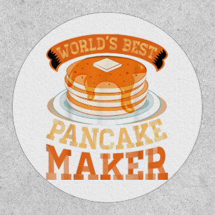 World's Best Pancake Maker - Funny Pancake Maker Patch