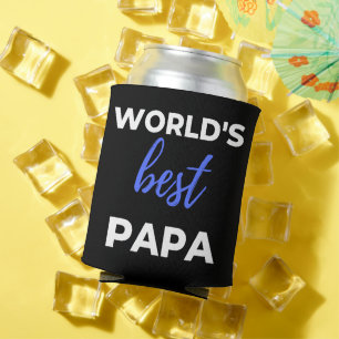 World's Best Papa Can Cooler