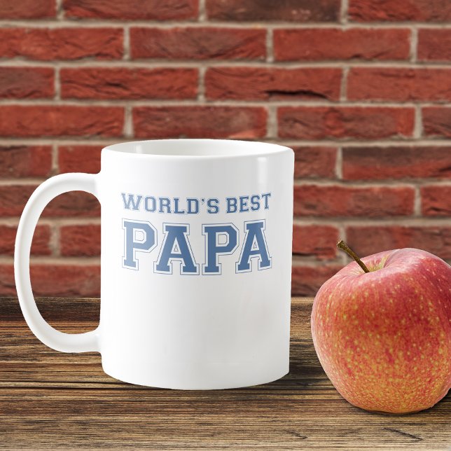 Worlds Best Papa Coffee Mug (A Mug for Papa)