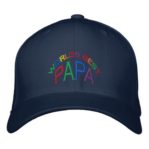 Worlds Best Papa Hat