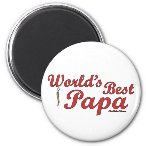 Worlds Best Papa Magnet