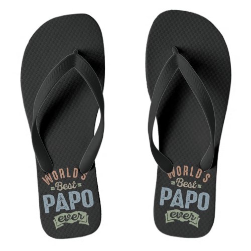 Worlds Best Papo Flip Flops