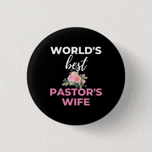 World's Best Pastor's Wife Button