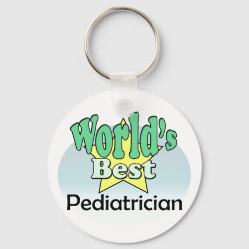 Worlds Best Pediatrician Keychain