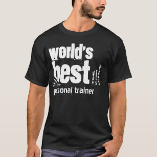 World's Best Personal Trainer Custom Name V03 T-Shirt