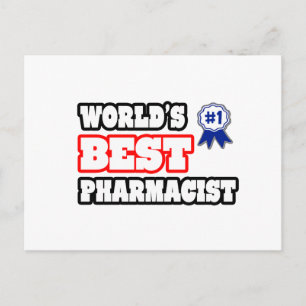World's Best Pharmacist Postcard