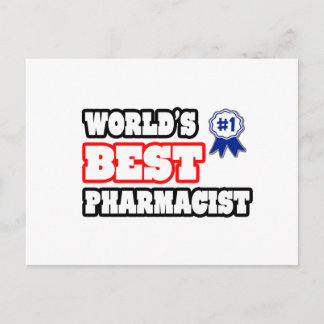 World's Best Pharmacist Postcard