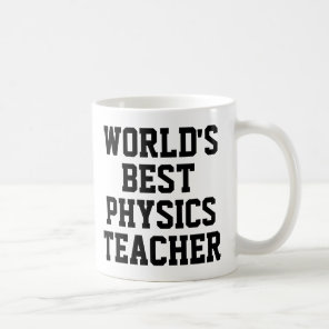 World's Best Physics Teacher Gift Mug