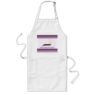 World's Best Pie Baker Long Apron