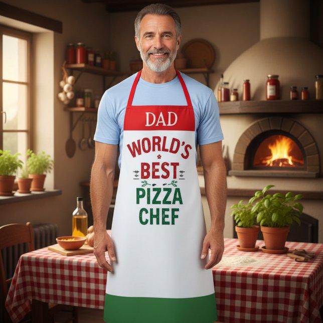 World's Best Pizza Chef - personalized Apron (Creator Uploaded)