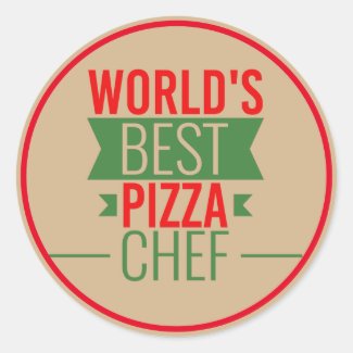 World's Best Pizza  Chef   -  red  green
