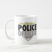 World's Best Police Officer Mug (Left)