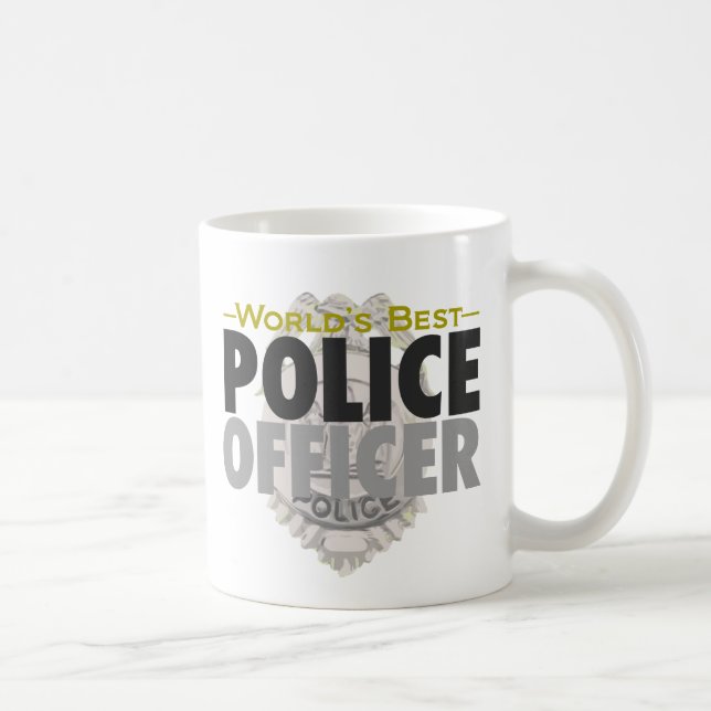World's Best Police Officer Mug (Right)