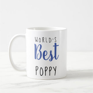 World's Best Poppy - Customizable Coffee Mug