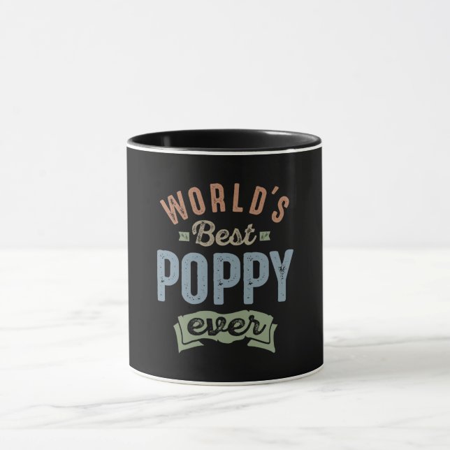 Worlds Best Poppy Mug (Center)