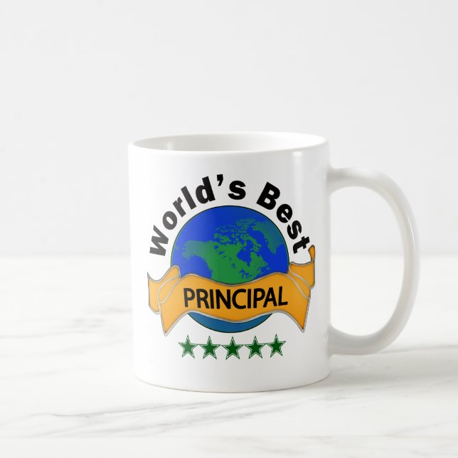 World's Best Principal Coffee Mug (Right)