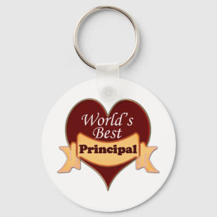 World's Best Principal Keychain