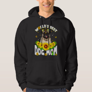 World's Best Pug Dog Mom Mother's Day Hoodie