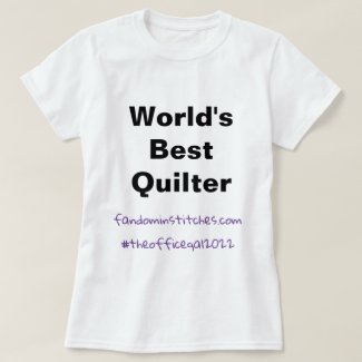 World's Best Quilter (fandominstitches.com) T-Shirt