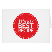 World's Best Recipe (Front Horizontal)