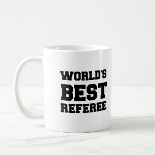 WORLD'S BEST REFEREE COFFEE MUG