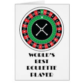 World's Best Roulette Player (Front)