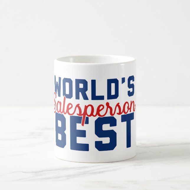 World's Best Salesperson Coffee Mug (Center)