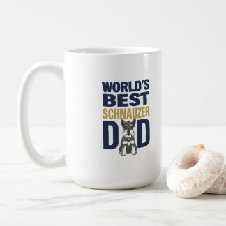 World's Best Schnauzer Dad Coffee Mug