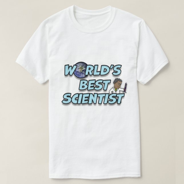 World's Best Scientist T-Shirt (Design Front)