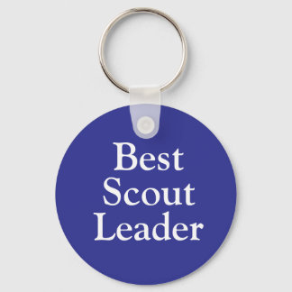 World's best Scout Leader merchandise Keychain